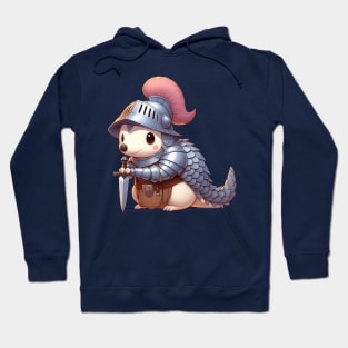 Cute Pangolin Knight Hoodie